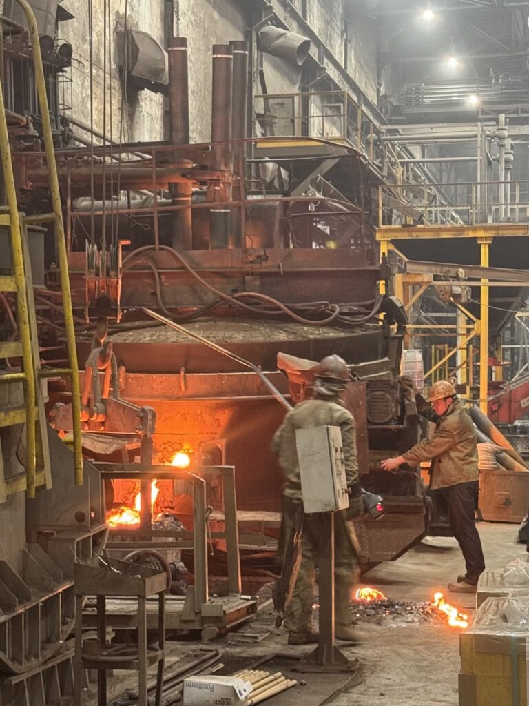 our in-house foundry
