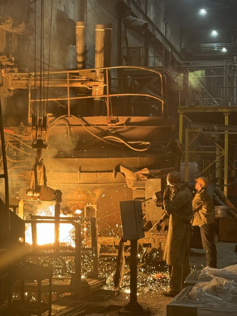 our in-house foundry