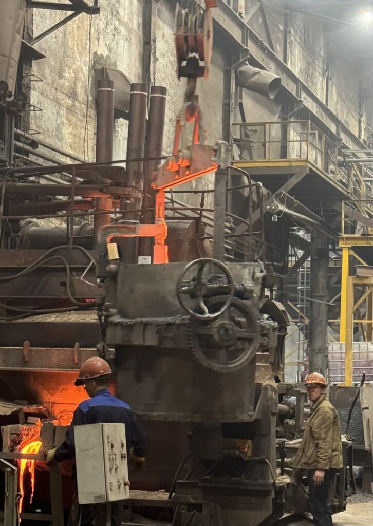 our in-house foundry