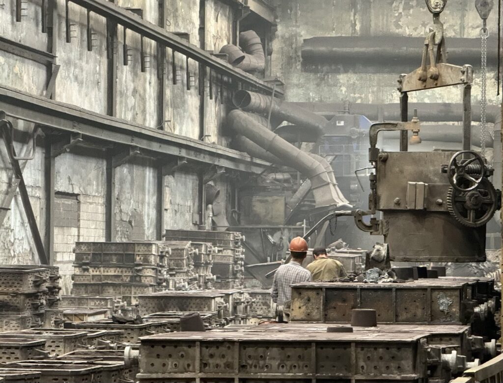 our in-house foundry