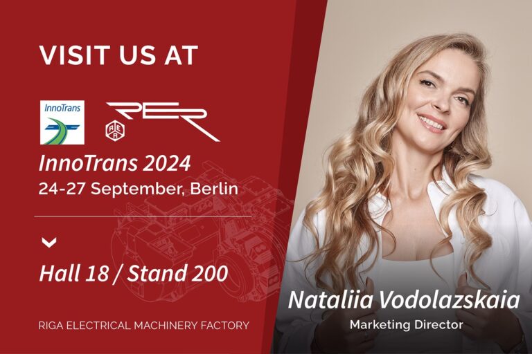 Our Marketing Director, Nataliia Vodolazskaia, is excited to meet you at InnoTrans 2024!
