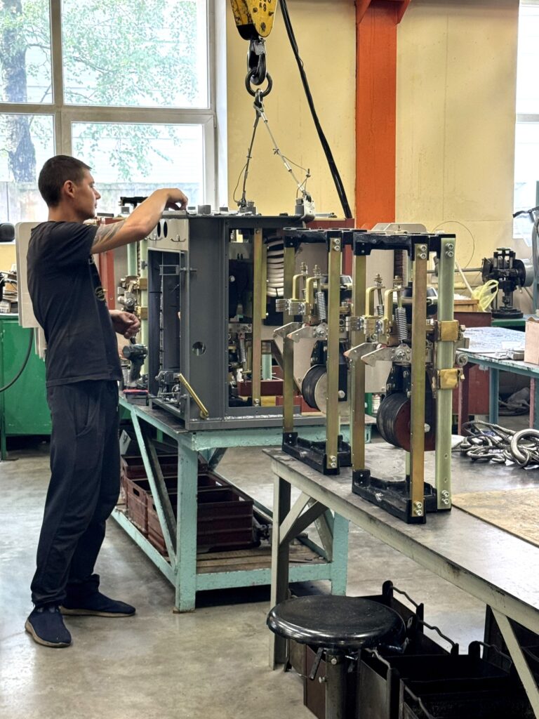 Our transformer assembly area