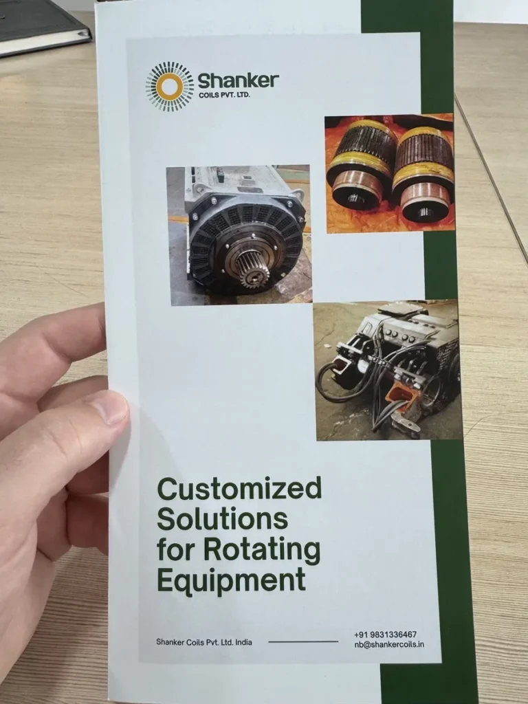 RER management team's visit to Shanker Coils Pvt. Ltd. in India