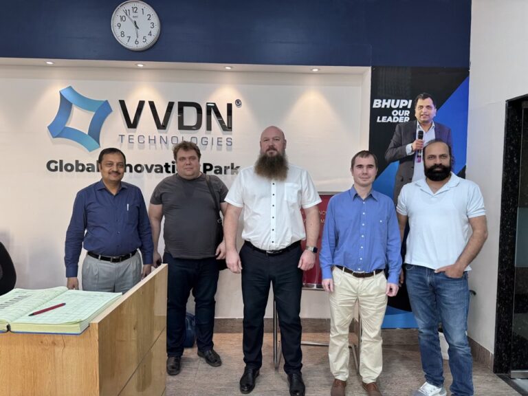 Representatives of RER recently visited VVDN Technologies in India Representatives of RER recently visited VVDN Technologies in India