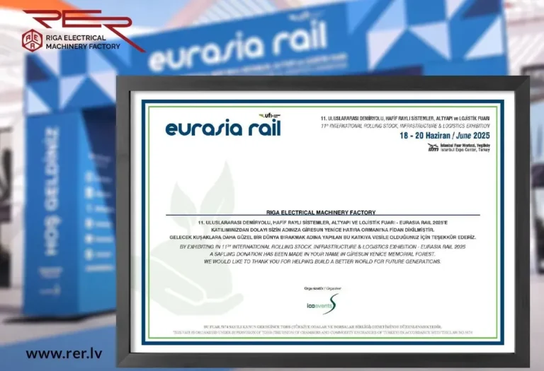 RER proudly represented Latvia at Eurasia Rail 2025 in Istanbul RER proudly represented Latvia at Eurasia Rail 2025 in Istanbul
