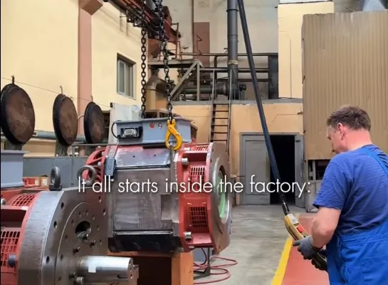 RER: From design to heavy-duty train motors — engineered and built at our factory