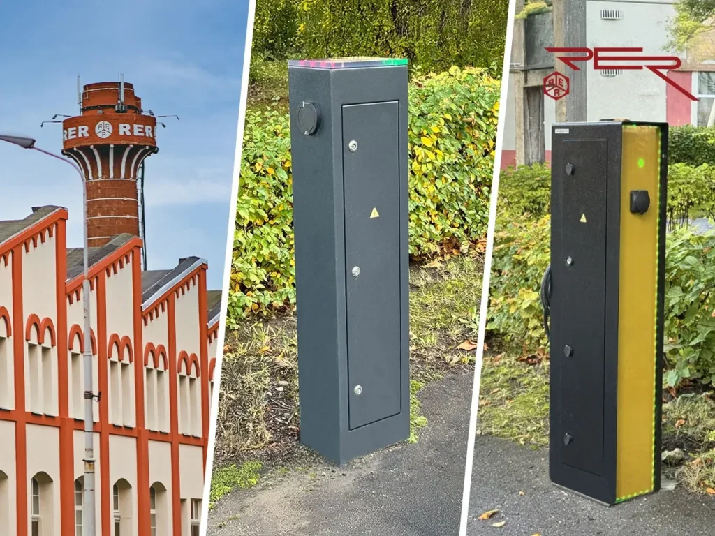 Our own line of charging stations