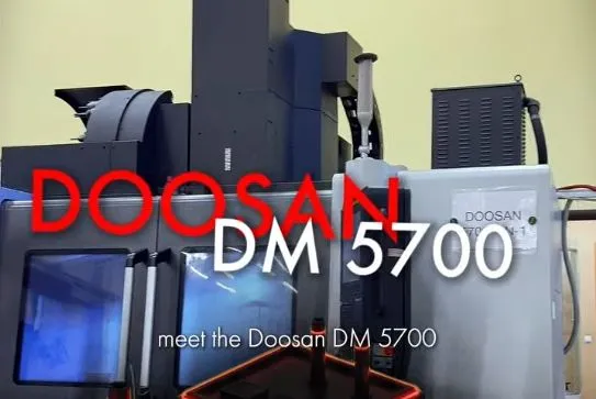 RER operates the Doosan DNM 5700, a vertical machining center equipped with a 4th axis