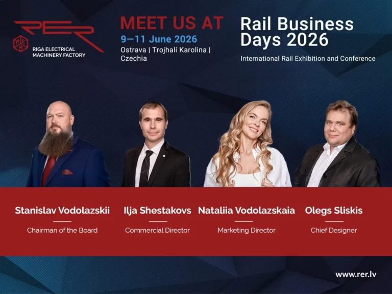 RAIL BUSINESS DAYS 2026 in Ostrava, June 9–11 RAIL BUSINESS DAYS 2026 in Ostrava, June 9–11