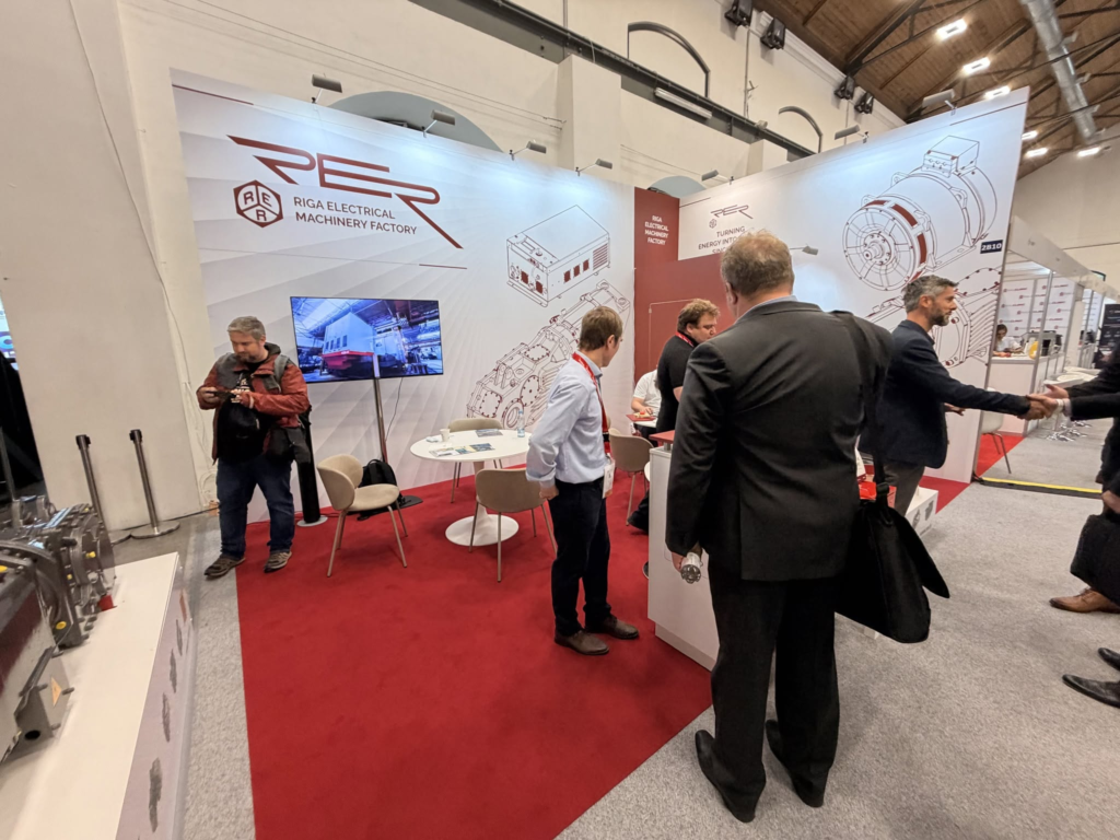 RER - Riga Electrical Machinery Factory at RAIL BUSINESS DAYS 2026 in Ostrava