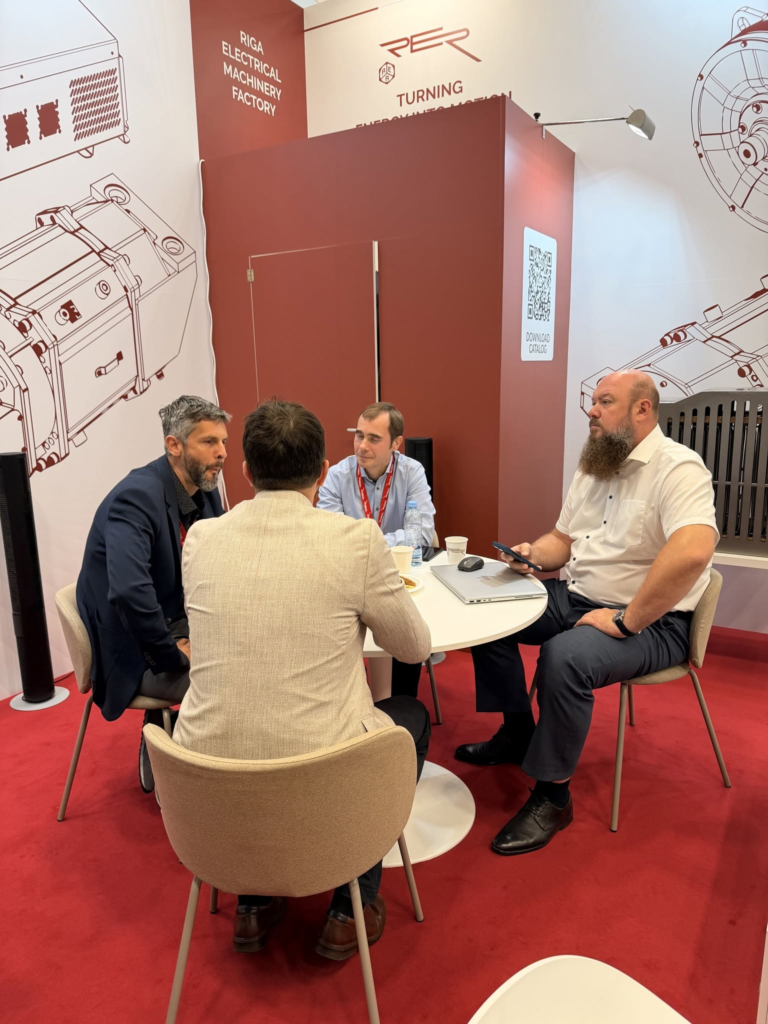 RER - Riga Electrical Machinery Factory at RAIL BUSINESS DAYS 2026 in Ostrava