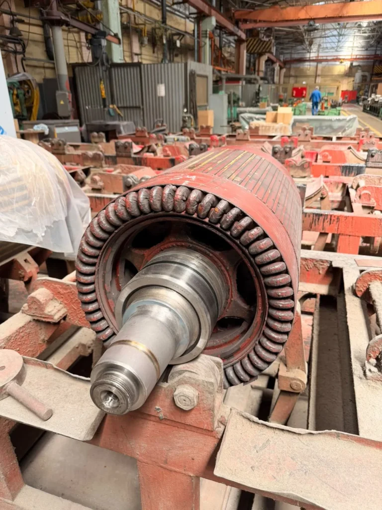 traction motor that's been in service for decades restored to full performance traction motor that’s been in service for decades restored to full performance