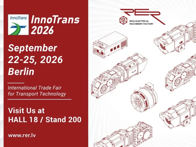 Meet RER at InnoTrans 2026 in Berlin! Meet RER at InnoTrans 2026 in Berlin!