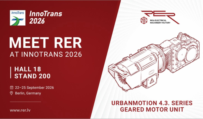 RER at InnoTrans 2026: from individual components to integrated solutions for electric transport RER at InnoTrans 2026: from individual components to integrated solutions for electric transport